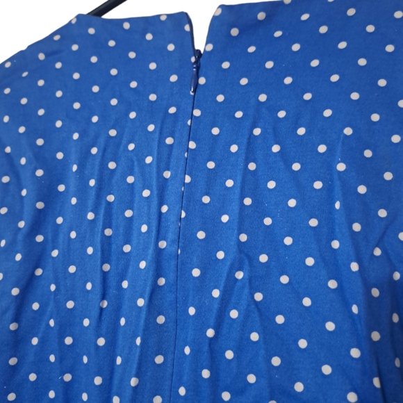 Kate Kasin Girls Rockabilly 50s Polka-dot Aline Dress - Picture 4 of 9